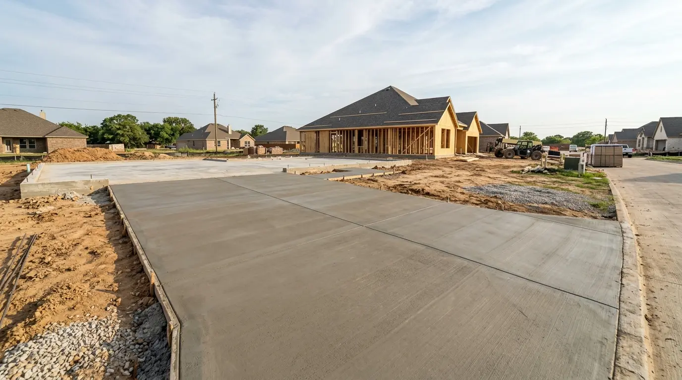 New-build foundation — Frisco, TX